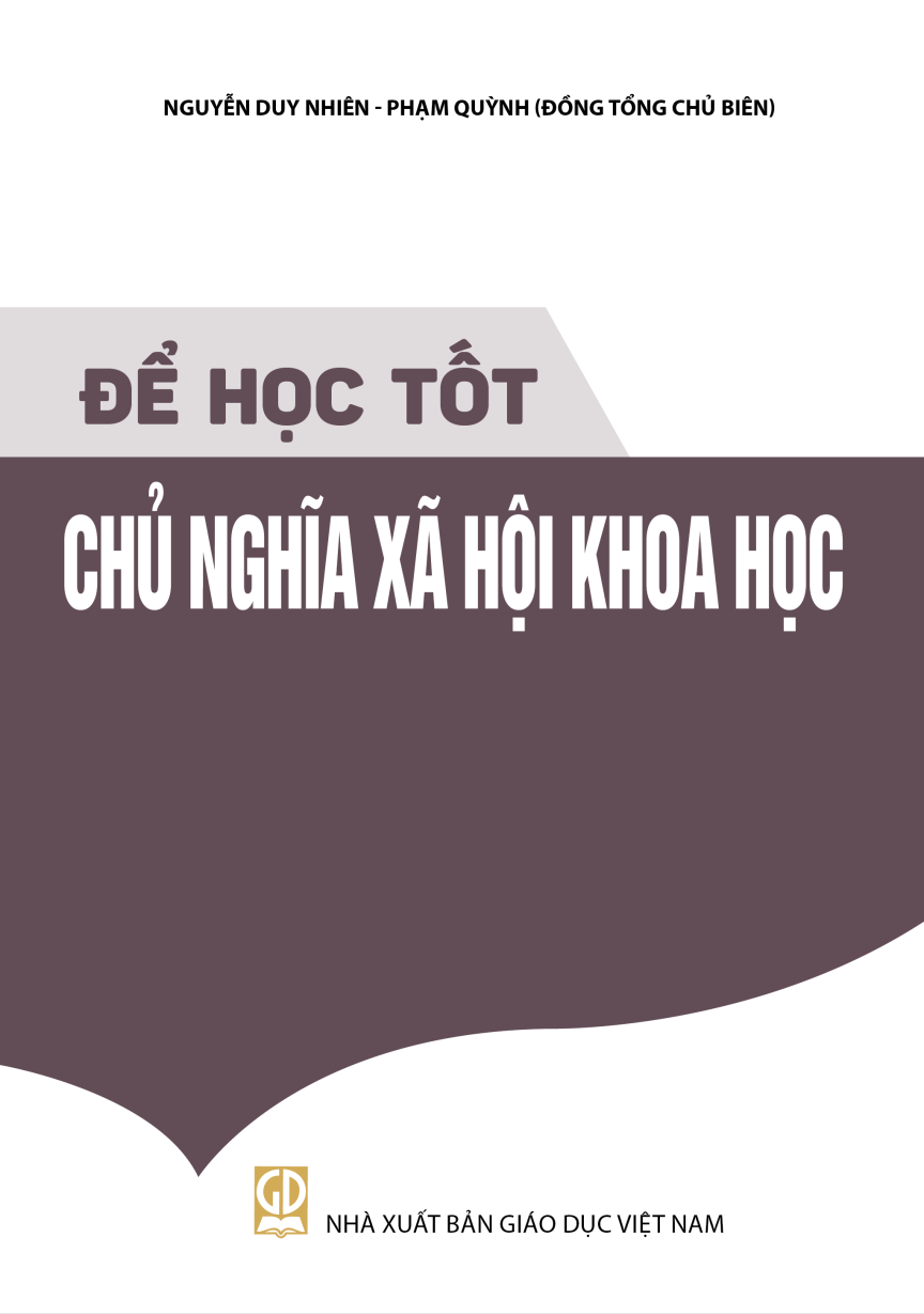 Bìa sách Chủ nghĩa xã hội khoa học