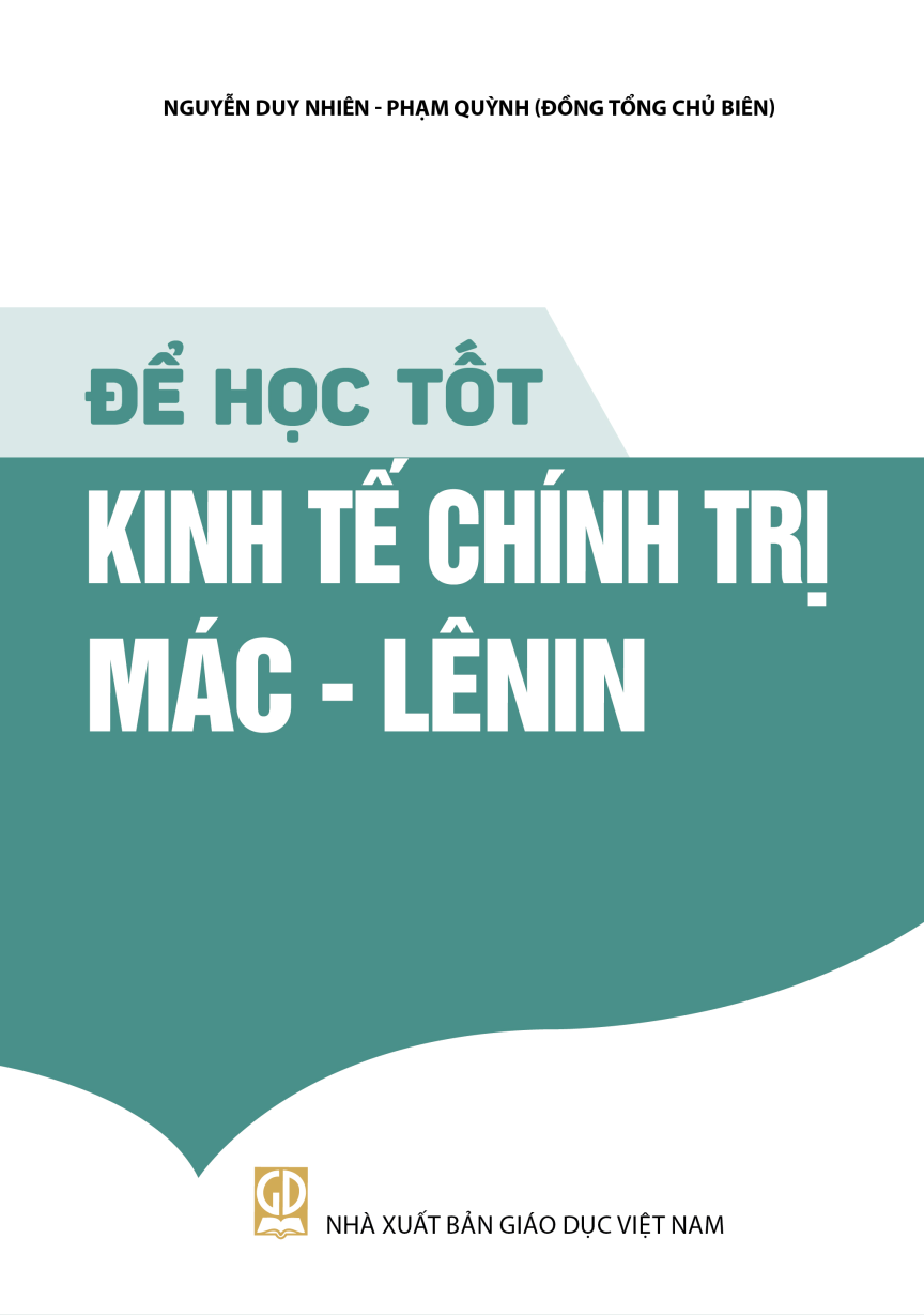 Bìa sách Kinh tế chính trị Mác - Lênin