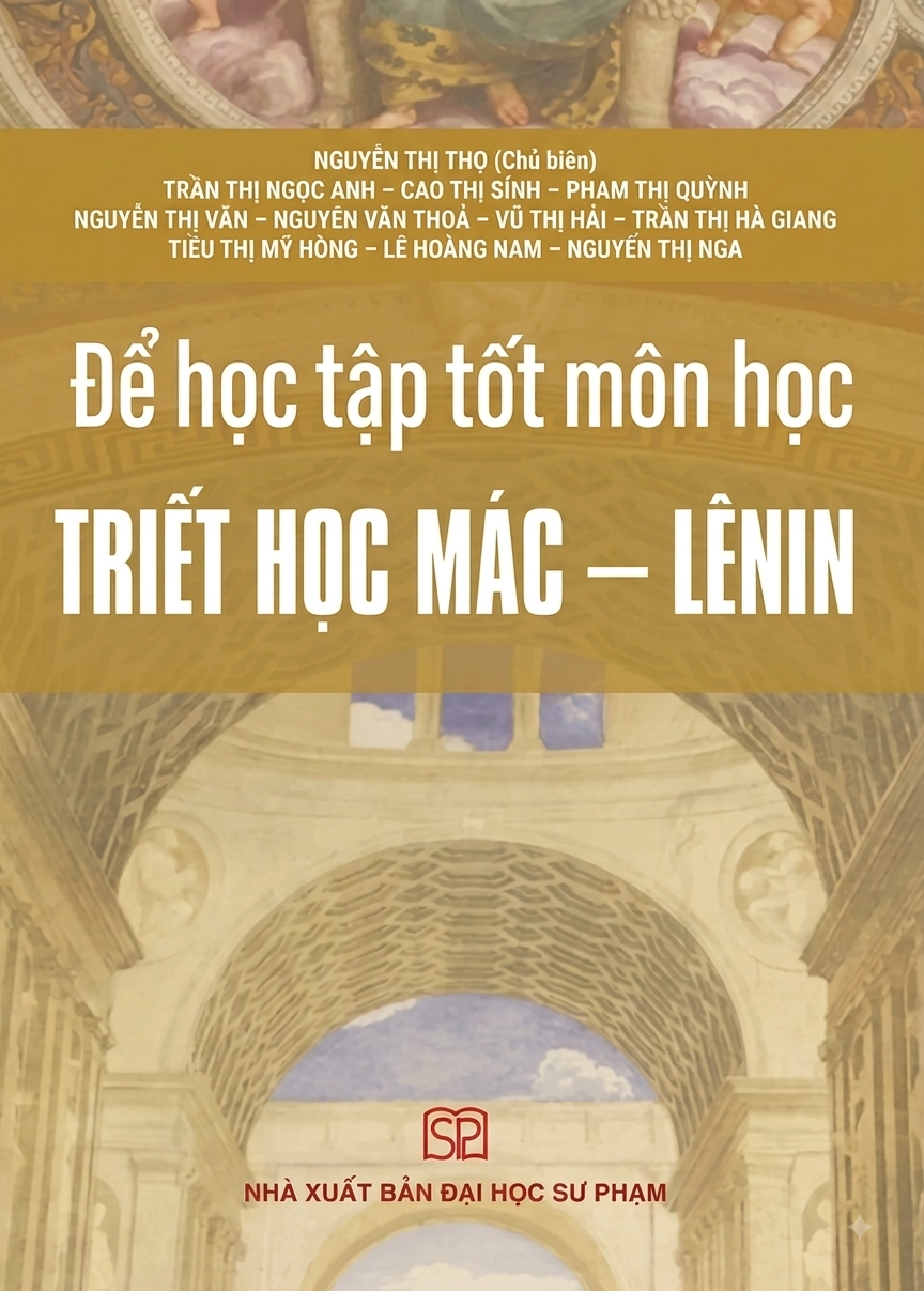 Bìa sách Triết học Mác - Lênin